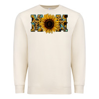 Sandshell Leopard Sunflower Gemstone Mom Premium Sweatshirt - Bettercallsaul