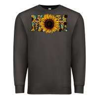 Smoke Leopard Sunflower Gemstone Mom Premium Sweatshirt - Bettercallsaul