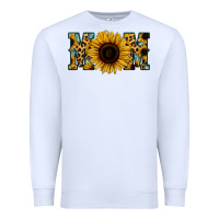 White Leopard Sunflower Gemstone Mom Premium Sweatshirt - Bettercallsaul