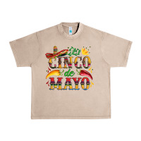 French Oak cinco de mayo with pepper and sombrero Urban Heavy Tee - Artiststas