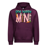 Mauve Wine One hoppy Mini Easter Day Urban Hoodie - HowdyJamesFarm