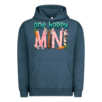 Pigment Midnight Navy One hoppy Mini Easter Day Urban Hoodie - HowdyJamesFarm
