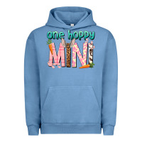 Pigment Pebble Blue One hoppy Mini Easter Day Urban Hoodie - HowdyJamesFarm
