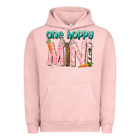 Pigment Salmon One hoppy Mini Easter Day Urban Hoodie - HowdyJamesFarm