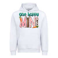 White One hoppy Mini Easter Day Urban Hoodie - HowdyJamesFarm