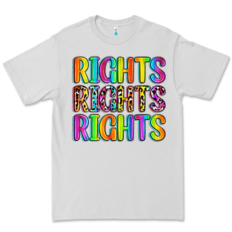 Rights Rights Rights (pride) Premium Tee by Zillion Design Studio | Teevron