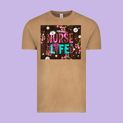 Nurse Life With Pearls Vintage Tee Designed By Adodesignshop