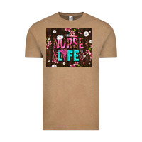Vintage Coffee nurse life with pearls Vintage Tee - AdoDesignShop