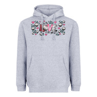 Heather Grey for the love of the game  volleyball Heavyweight Hoodie - Jasminsmagicworld