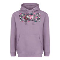 Lavender for the love of the game  volleyball Heavyweight Hoodie - Jasminsmagicworld