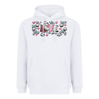 White for the love of the game  volleyball Heavyweight Hoodie - Jasminsmagicworld