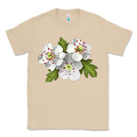 Mushroom Hawthorn Flower Illustrations Classic Tee - LillyAllenDesigns