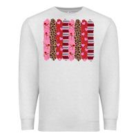 Oatmeal Heather valentine's day brushstrokes Premium Sweatshirt - RanaPortraitStore