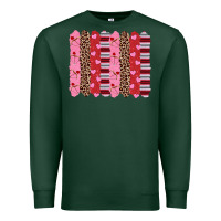 Sports Green valentine's day brushstrokes Premium Sweatshirt - RanaPortraitStore