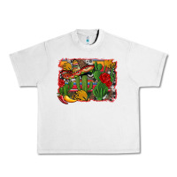 Lunar Rock mexican cacti background Urban Heavy Tee - Artiststas