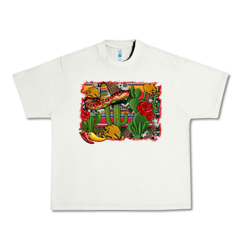 Mexican Cacti Background Urban Heavy Tee by Artiststas | Teevron