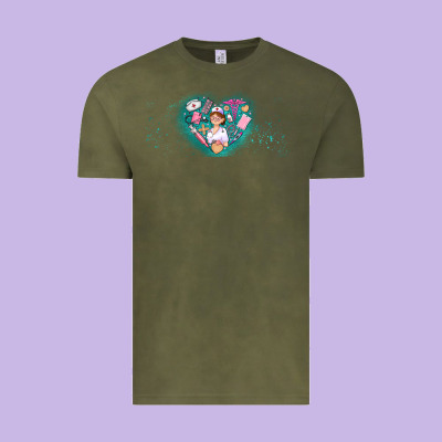 Nurse And Elements Vintage Tee Designed By Adodesignshop