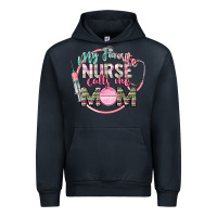 Navy My favorite Nurse calls me mom Urban Hoodie - CowGirlArtShop
