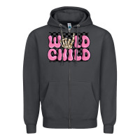 Smoke wild child pink skeleton Zipper Hoodie - MaliasSmallBusiness