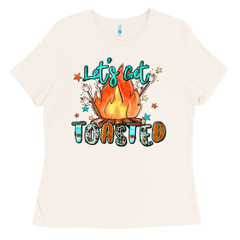 Let's Get Toasted Ladies Tee by Zillion Design Studio | Teevron