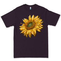 Plum sunflower Premium Tee - RanaPortraitStore