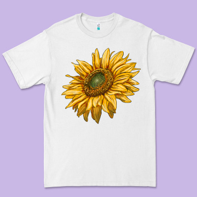 Sunflower Premium Tee Designed By Ranaportraitstore