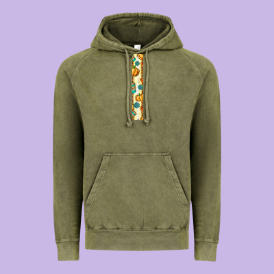 Pumpkin Caffee Vintage Hoodie Designed By Bundleandbundleshop