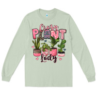 Matcha crazy plant lady houseplants Long Sleeve Tee - JahusDesignShop