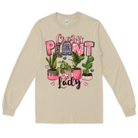 Crazy Plant Lady Houseplants Long Sleeve Tee | Teevron