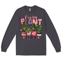 Smoke crazy plant lady houseplants Long Sleeve Tee - JahusDesignShop