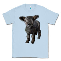 Dusty Blue southdown baby sheep Classic Tee - LillyAllenDesigns