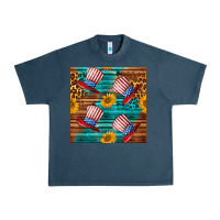 Midnight Navy celebrity hat with leopard Urban Heavy Tee - BundleAndBundleShop