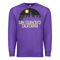 Purple San Francisco California Premium Sweatshirt - Bettercallsaul
