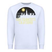 White San Francisco California Premium Sweatshirt - Bettercallsaul