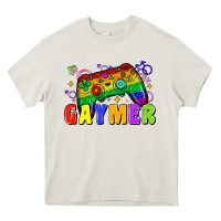 Cream Gaymer Heavy Core Tee - Zillion Design Studio