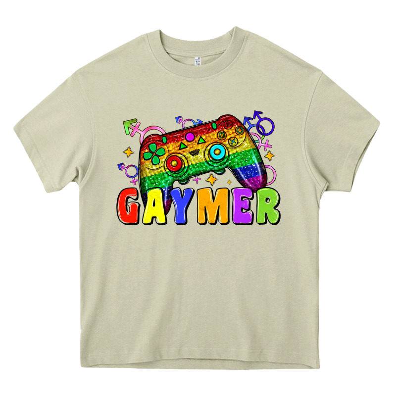 Gaymer Heavy Core Tee by Zillion Design Studio | Teevron