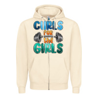 Sandshell curls for the girls Zipper Hoodie - MaliasSmallBusiness