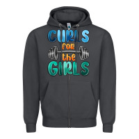 Smoke curls for the girls Zipper Hoodie - MaliasSmallBusiness