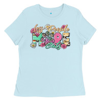 Baby Blue less people more cats Ladies Tee - Zillion Design Studio