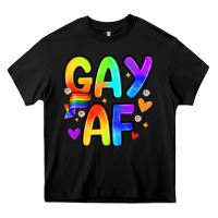 Black gay af Heavy Core Tee - Zillion Design Studio