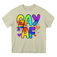 Mossy gay af Heavy Core Tee - Zillion Design Studio