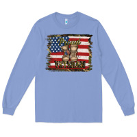 Colony Blue proud veteran Long Sleeve Tee - Jasminsmagicworld
