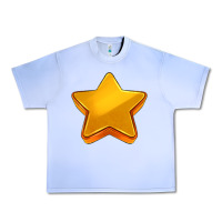 Grape Ice 3d golden stars Urban Heavy Tee - AdoDesignShop