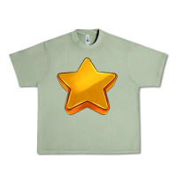 Oil Green 3d golden stars Urban Heavy Tee - AdoDesignShop