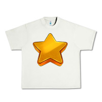 Pistachio 3d golden stars Urban Heavy Tee - AdoDesignShop
