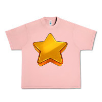 Salmon 3d golden stars Urban Heavy Tee - AdoDesignShop