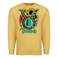 Antique Gold Taurus Zodiac Premium Sweatshirt - Bettercallsaul