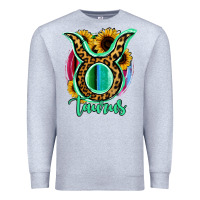 Heather Grey Taurus Zodiac Premium Sweatshirt - Bettercallsaul