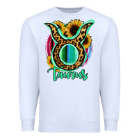 White Taurus Zodiac Premium Sweatshirt - Bettercallsaul