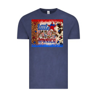 Vintage Denim little miss america Vintage Tee - Artiststas